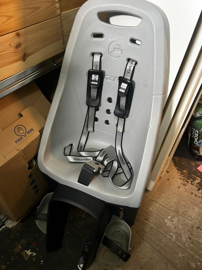 Yepp fietsstoeltje achter, Ophalen