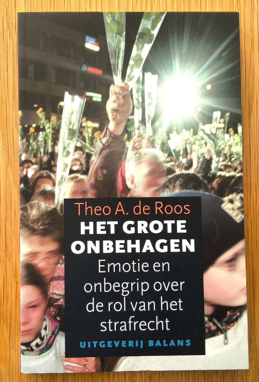 Het Grote Onbehagen: Emotie en onbegrip in het strafrecht., Ophalen of Verzenden, Zo goed als nieuw, Maatschappij en Samenleving
