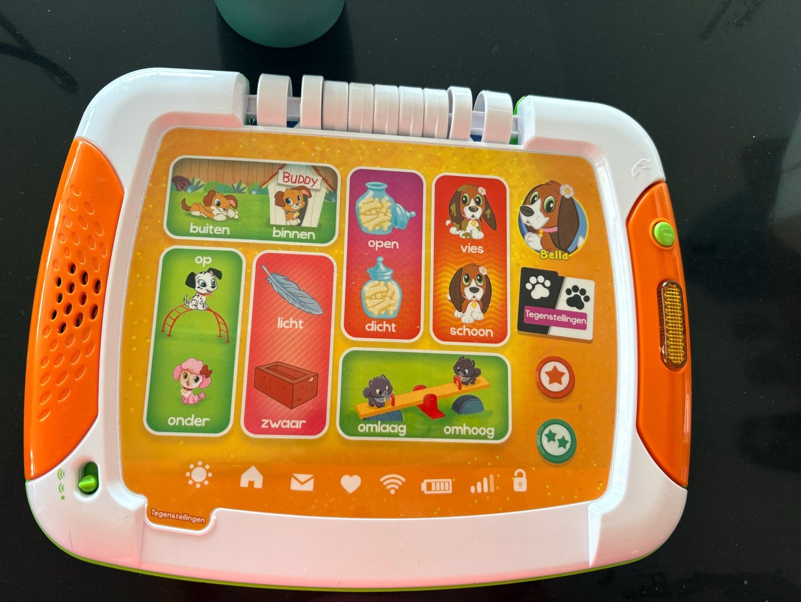 VTech laptop, Ophalen of Verzenden, Gebruikt, Taal en Lezen, Met geluid