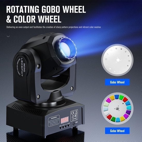Moving Head LED – DJ Licht – Discolamp – Podiumverlichting, Corvance B.V., Verzenden, Nieuw, Corvancebol@gmail.com
