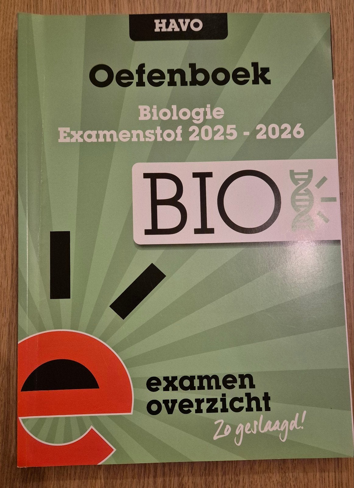 Biologie Examen HAVO 2025-2026 (Samenvatting & Oefenboe, Boeken, Ophalen of Verzenden, Gelezen, HAVO, Biologie