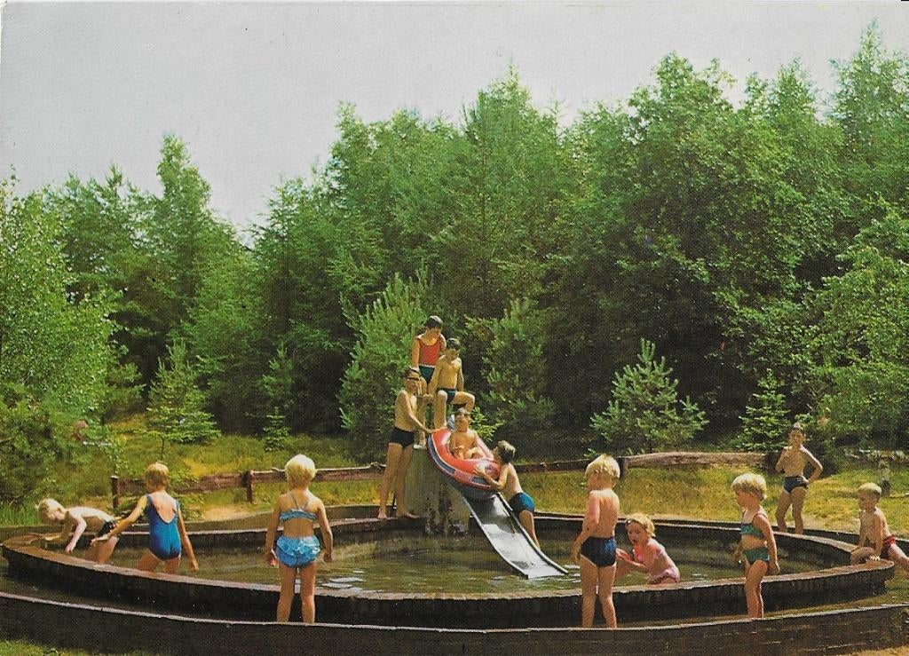 Hellendoorn de gouden bergen gelopen ansichtkaart ( a449 ), Ophalen of Verzenden, 1980 tot heden, Gelopen, Overijssel
