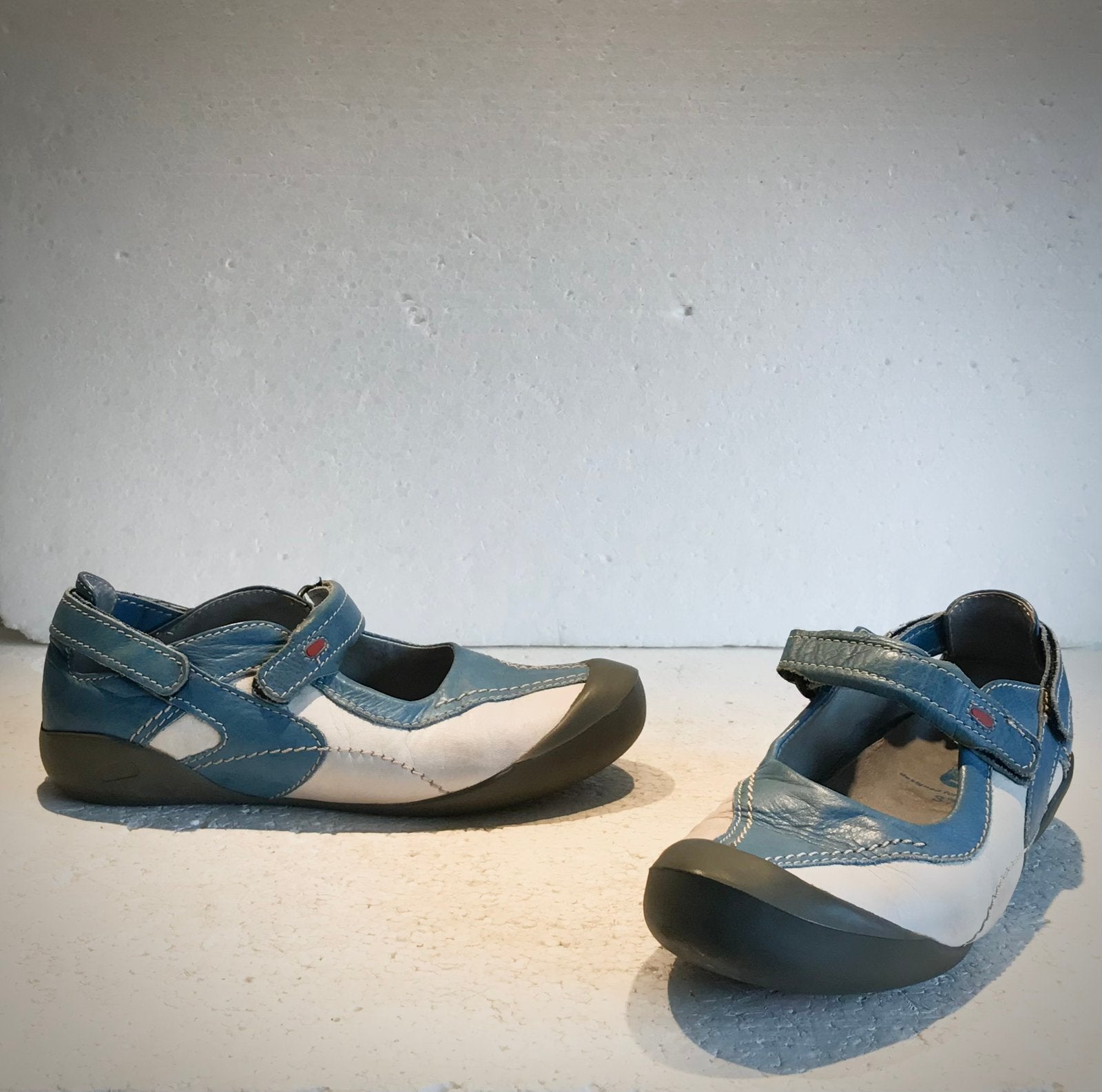 Wolky comfort dames Mary Jane schoenen instappers maat 37, Blauw, Instappers, Ophalen of Verzenden, Gedragen