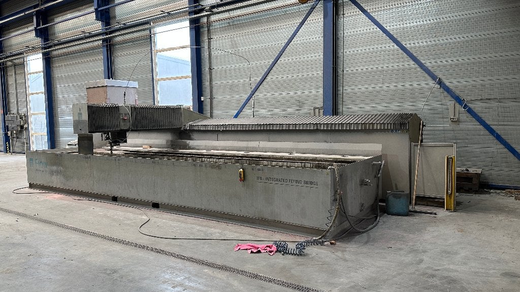 Watersnijder Flow waterjet Flowcut Waterstraalsnijden, Ophalen