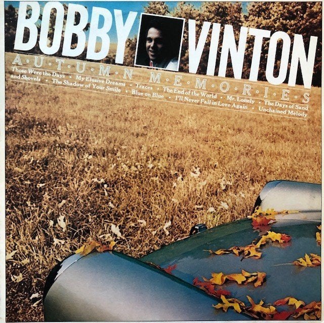 BOBBY VINTON LP: AUTUMN MEMORIES, Ophalen of Verzenden, Gebruikt, 12 inch