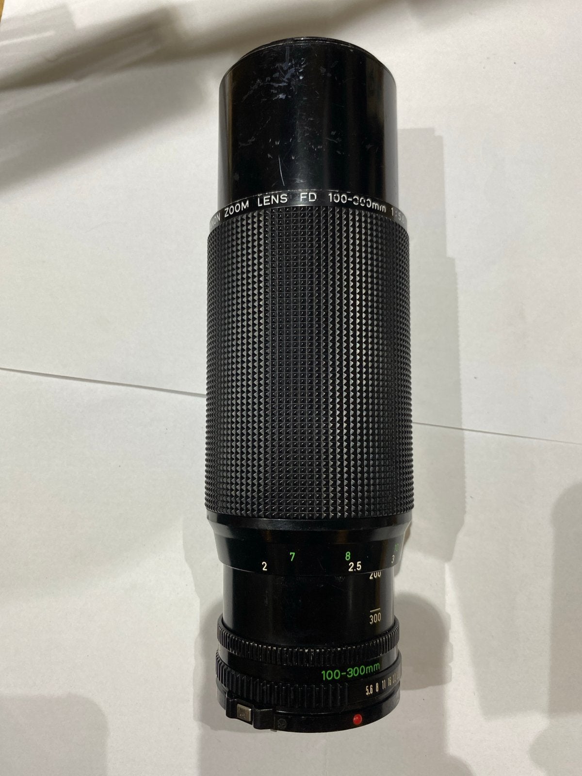 Canon Zoom Lens FD 100-300mm 1:5.6 Telelens, Audio, Tv en Foto, Fotografie | Lenzen en Objectieven, Gebruikt, Telelens, Canon