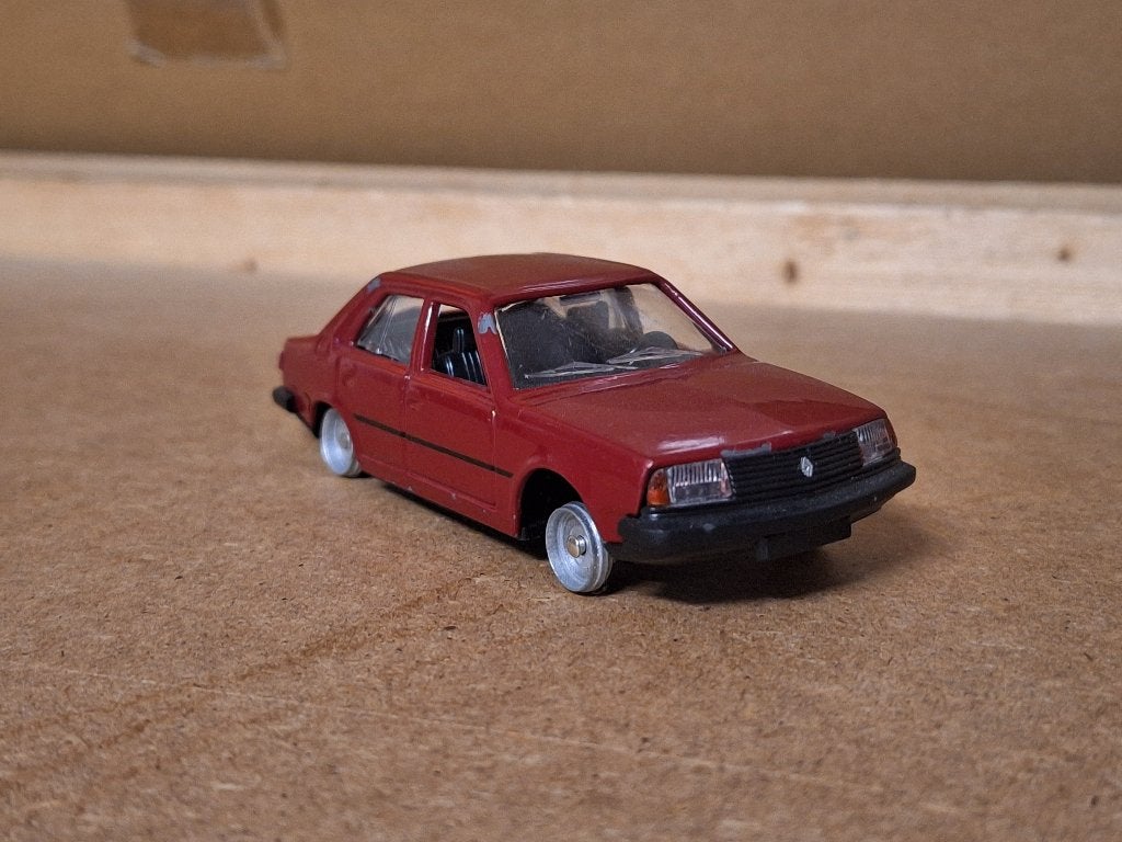 Renault 18 Norev 1:43, Ophalen of Verzenden, Zo goed als nieuw, Auto, Overige merken