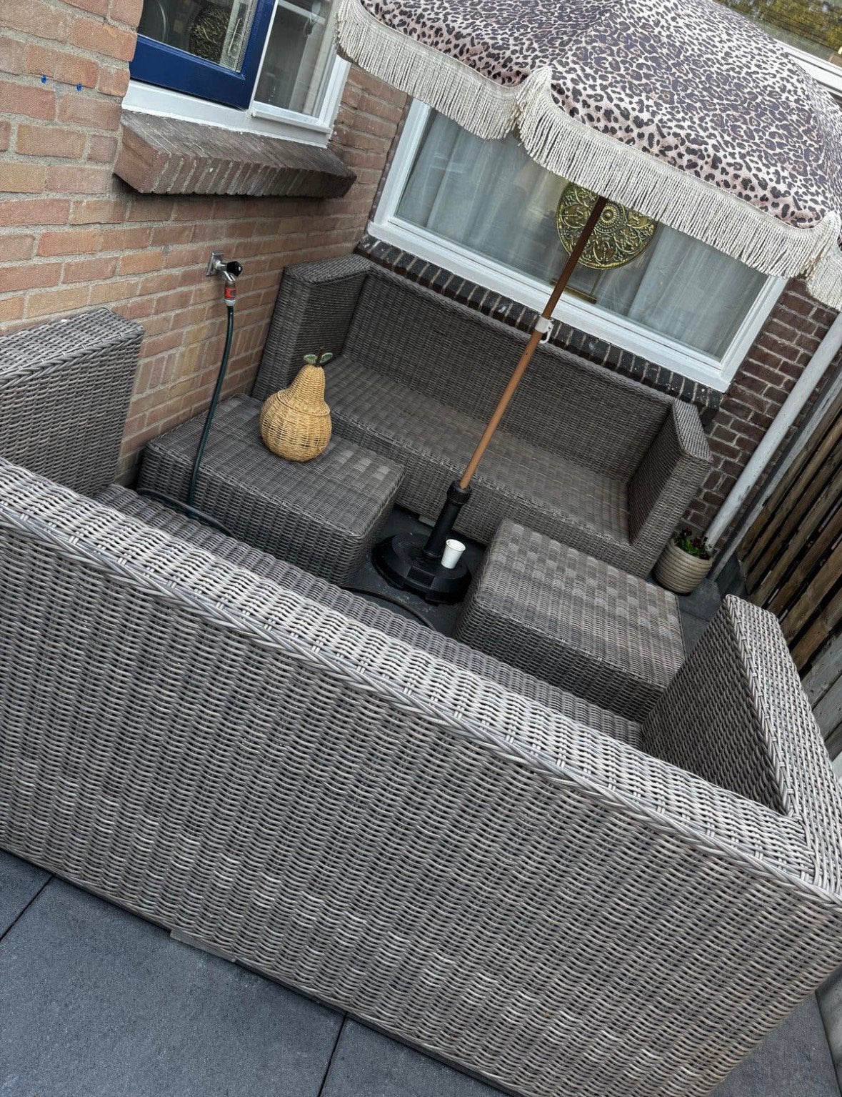 Loungeset, Tuin en Terras, Ophalen, Zo goed als nieuw