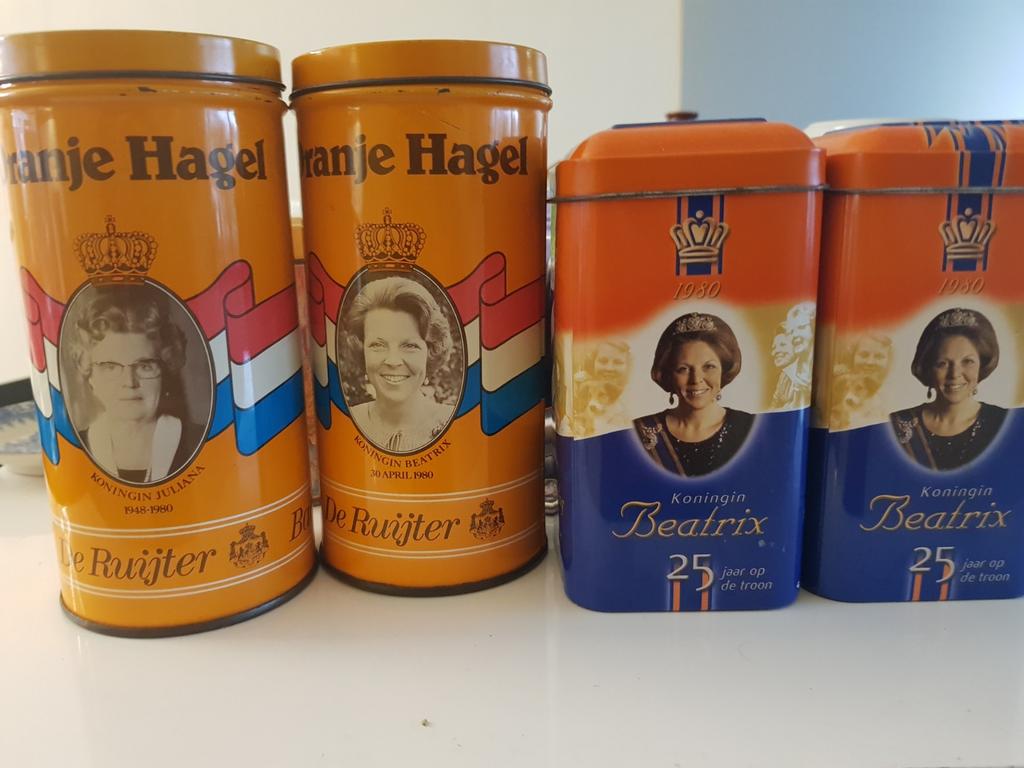 Blikjes koningshuis de ruijter, Ophalen of Verzenden, Gebruikt, Overige typen