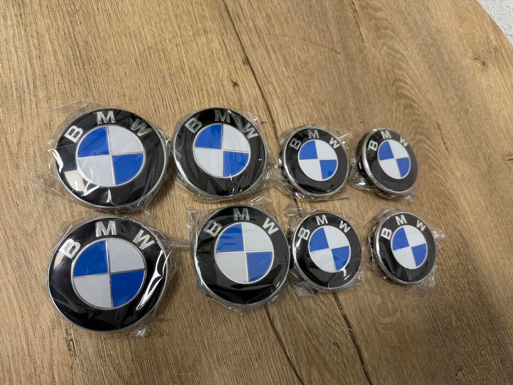 Nieuwe BMW Naafkapjes Naafdoppen Wieldoppen 68MM & 56MM, Auto diversen, Wieldoppen, Ophalen of Verzenden, Nieuw