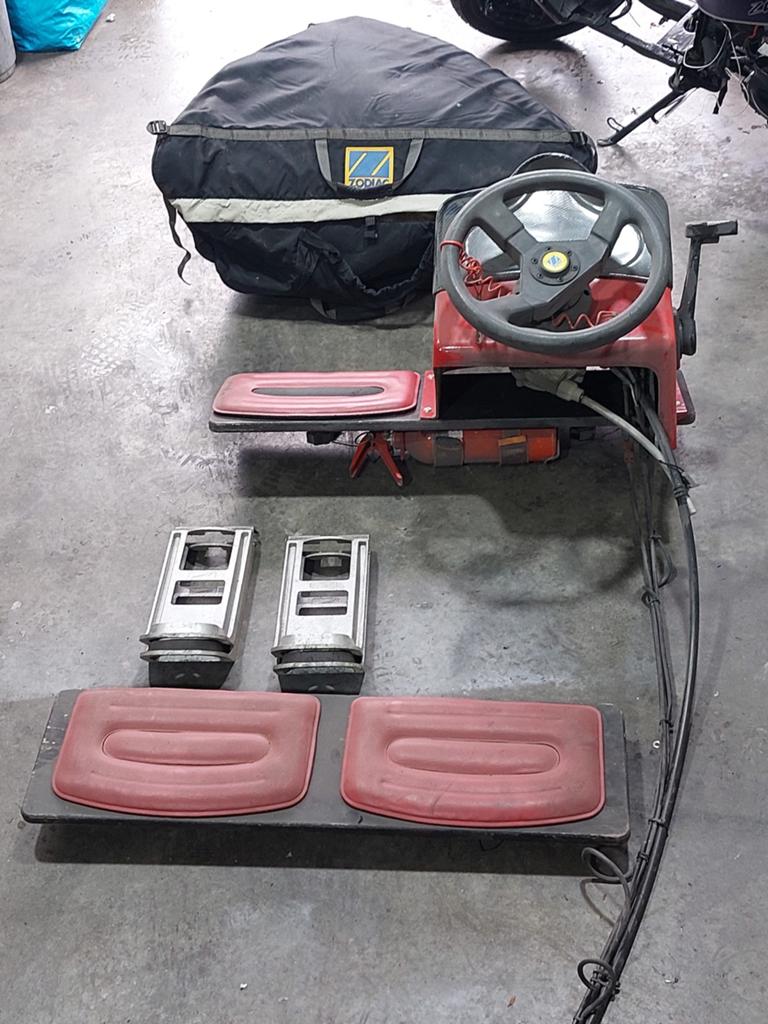 Zodiac setje stuurconsole bakjes puntzak .. pro (rib), Ophalen, Overige typen, Motorboot