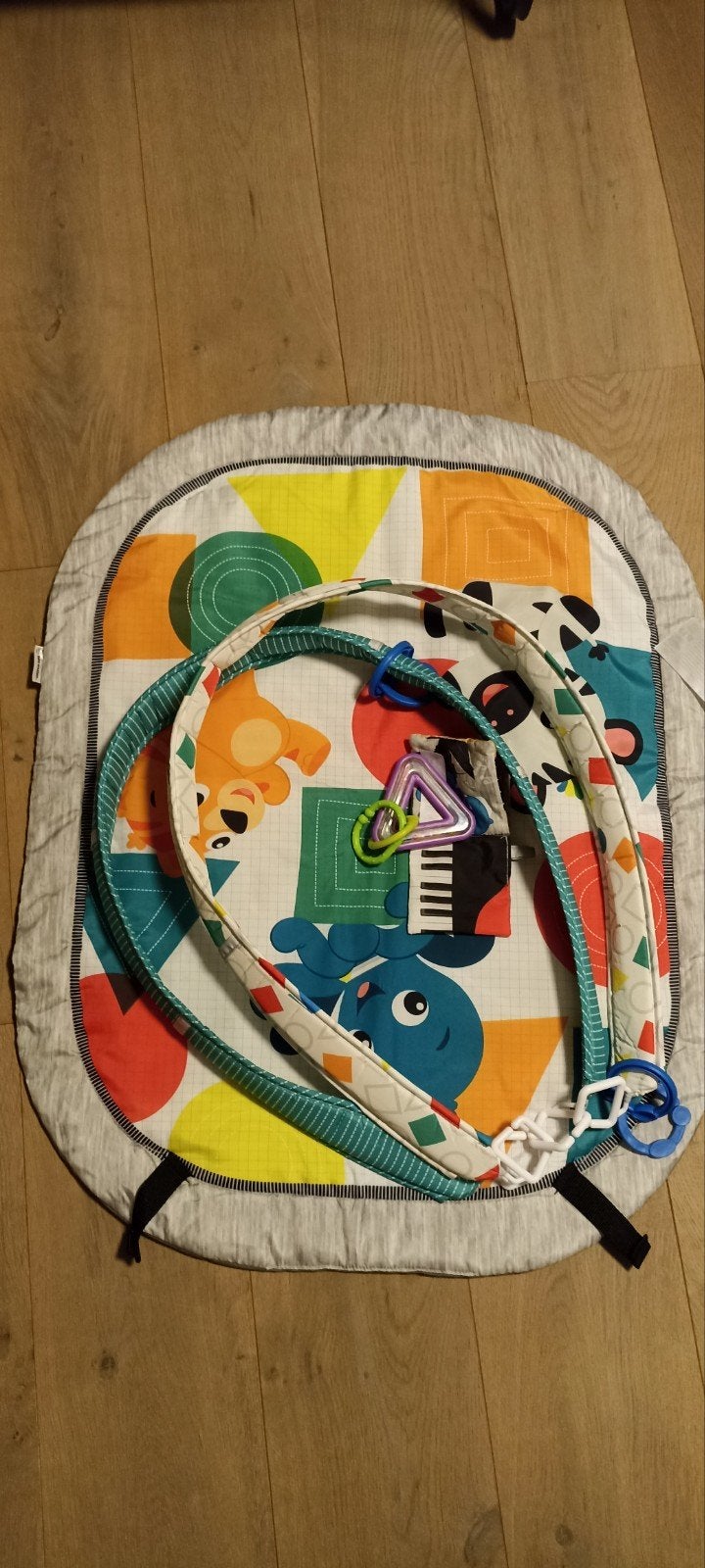Baby Einstein speelkleed met speeltjes (piano defect), Kinderen en Baby's, Ophalen of Verzenden, Gebruikt, Speelkleed