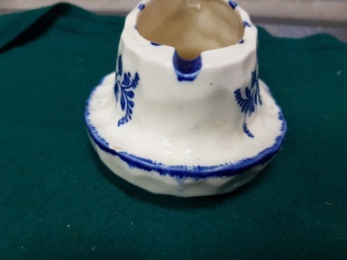Asbak Delfts blauw in de vorm van een hoed, Ophalen of Verzenden