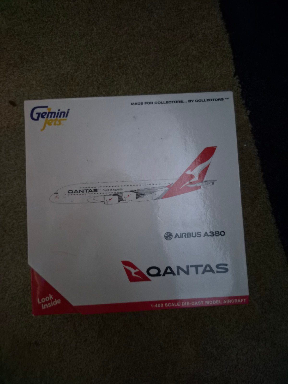 geminijets 1/400 qantas airbus a380, Ophalen of Verzenden, Nieuw, Schaalmodel