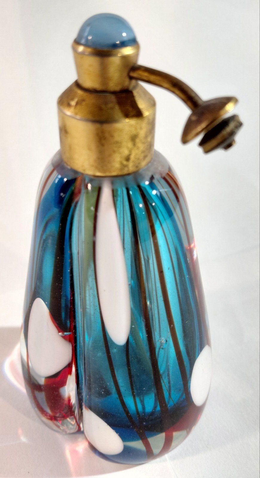 antiek parfumflesje glas, Ophalen of Verzenden, Gebruikt, Parfumfles