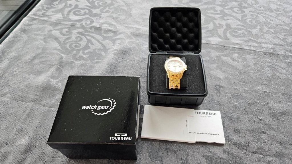 Tourneau Classic Men's Watch , horloge TMRB-W066, Overige merken, Nieuw, Ophalen of Verzenden, Overige materialen
