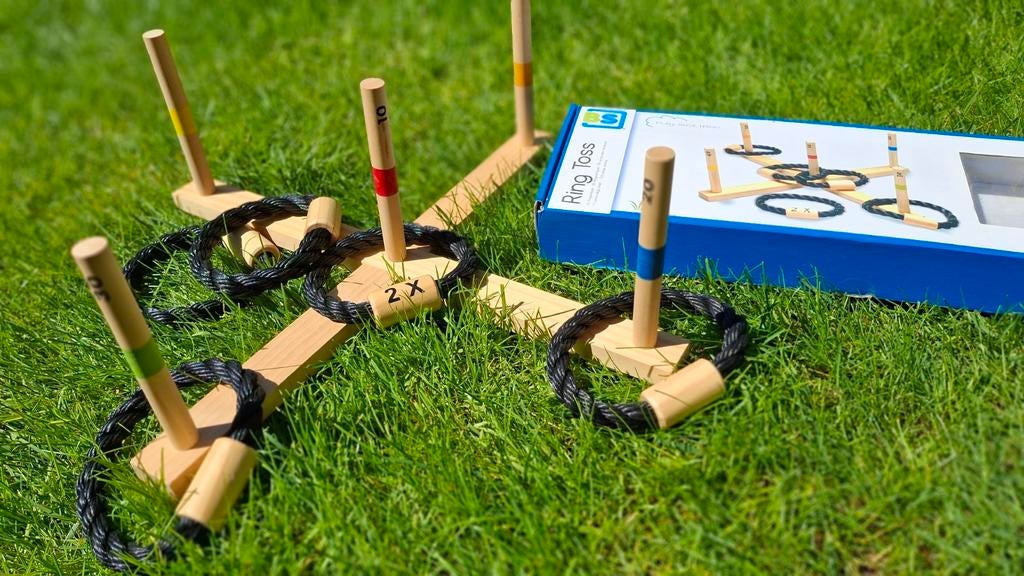 BS Toys ringwerpen hout, Ophalen