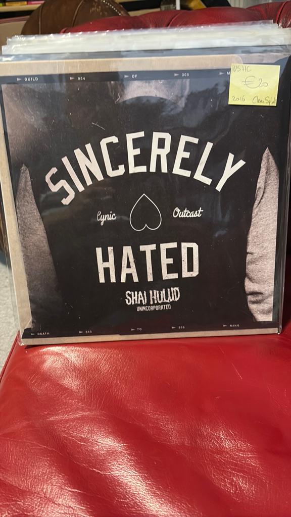 Shai Hulud - Sincerely Hated EP (Clear/Purple Splatter Vinyl, Colored vinyl, Ophalen of Verzenden, Zo goed als nieuw, 12 inch