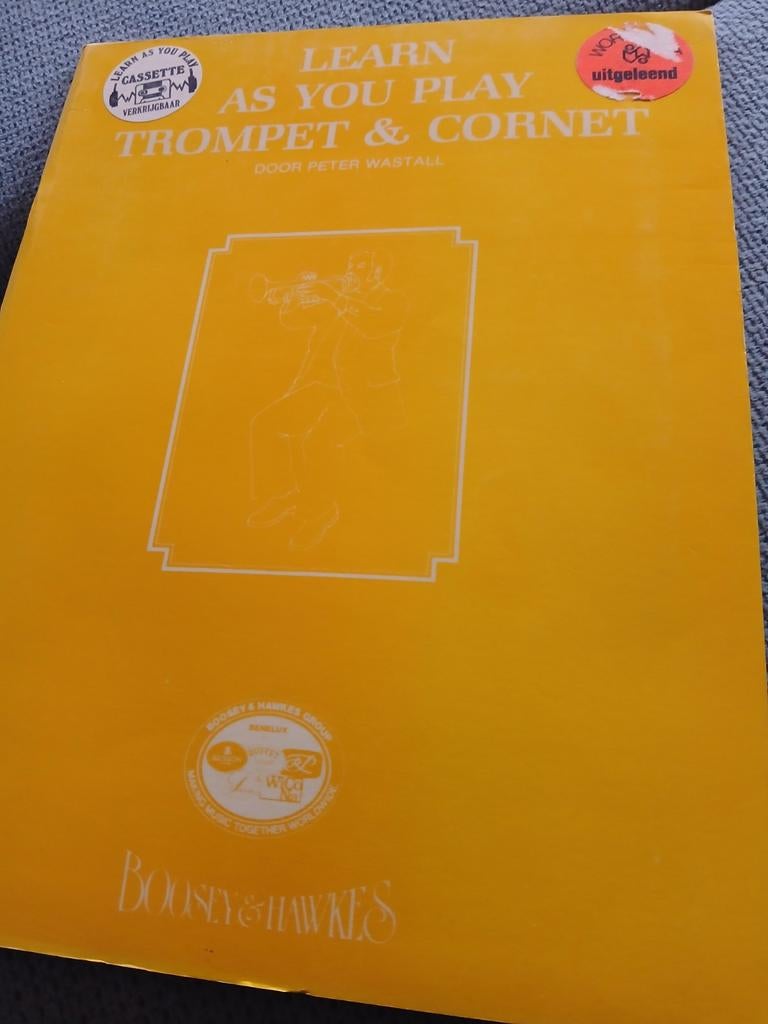 Learn As You Play Trompet & Cornet - Peter Wastall, Muziek en Instrumenten, Bladmuziek, Gebruikt, Verzenden, Overige genres, Les of Cursus