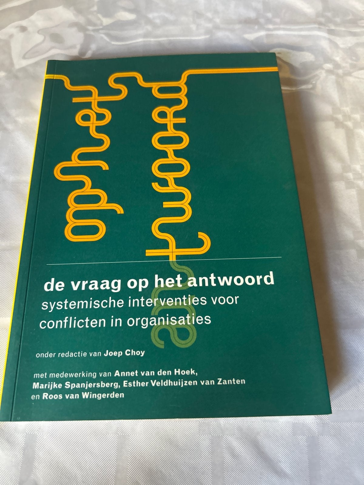 Boek: De vraag op het antwoord - conflicten in organisaties, Boeken, Ophalen of Verzenden, Gamma, Zo goed als nieuw, HBO