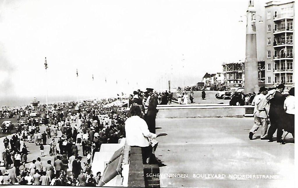 Scheveningen- -Boulevard Noorderstrand., Verzenden, 1960 tot 1980, Ongelopen, Zuid-Holland