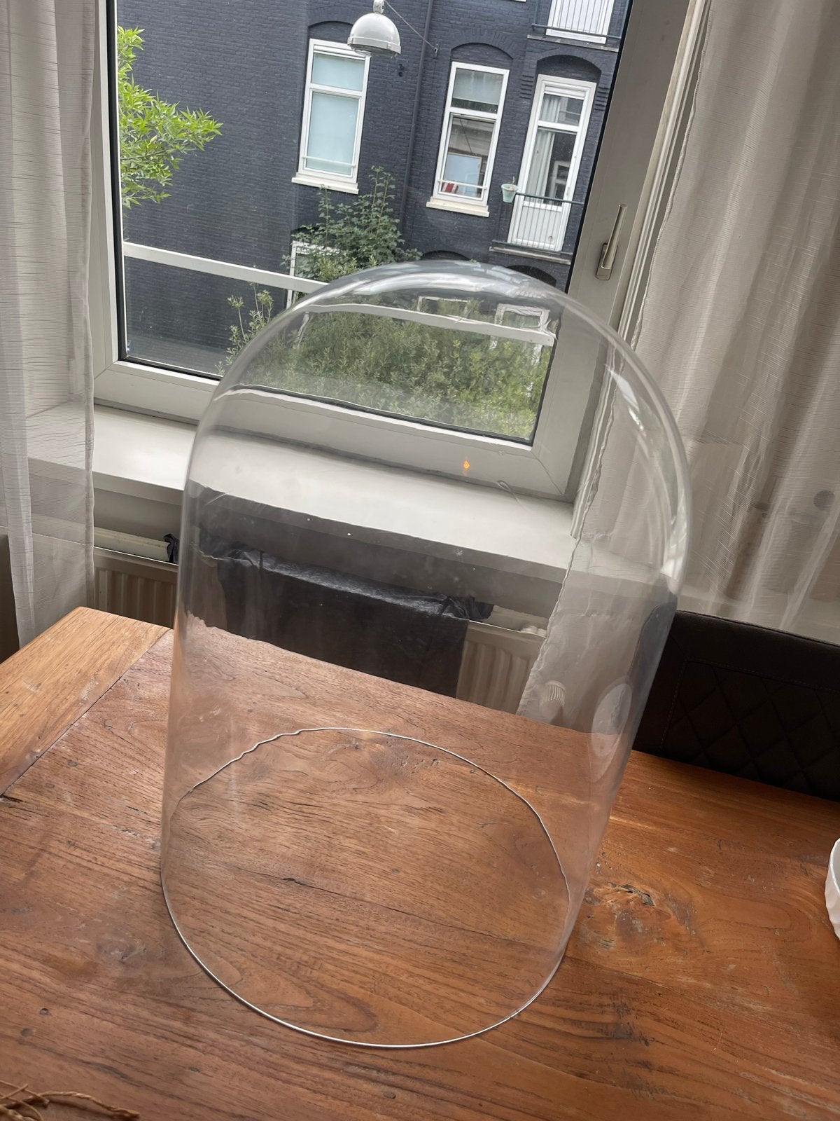 Glazen stolp voor decoratie, Ophalen, Zo goed als nieuw, Glas, Modern