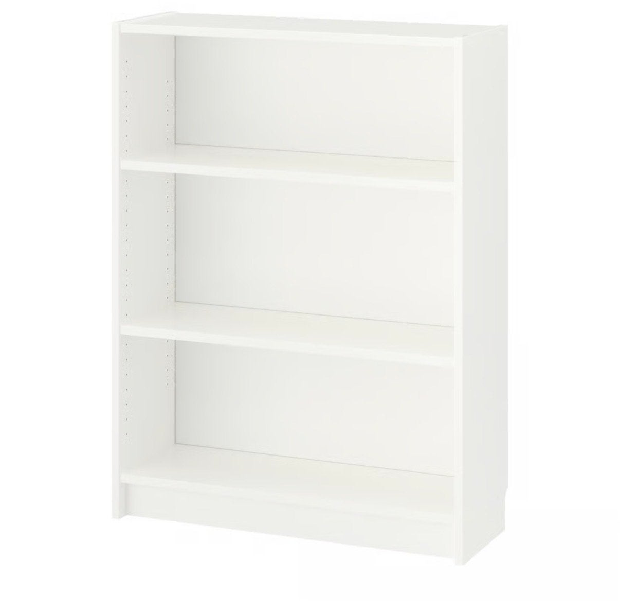 Witte Boekenkast met 3 Planken - IKEA BILLY Stijl, Met plank(en), Gebruikt, 100 tot 150 cm, 25 tot 50 cm