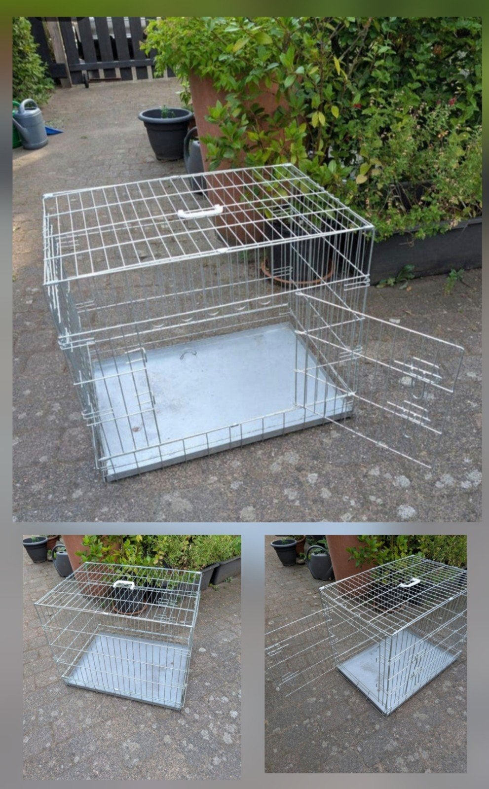 Mooi draad kennel bench, Ophalen, Zo goed als nieuw