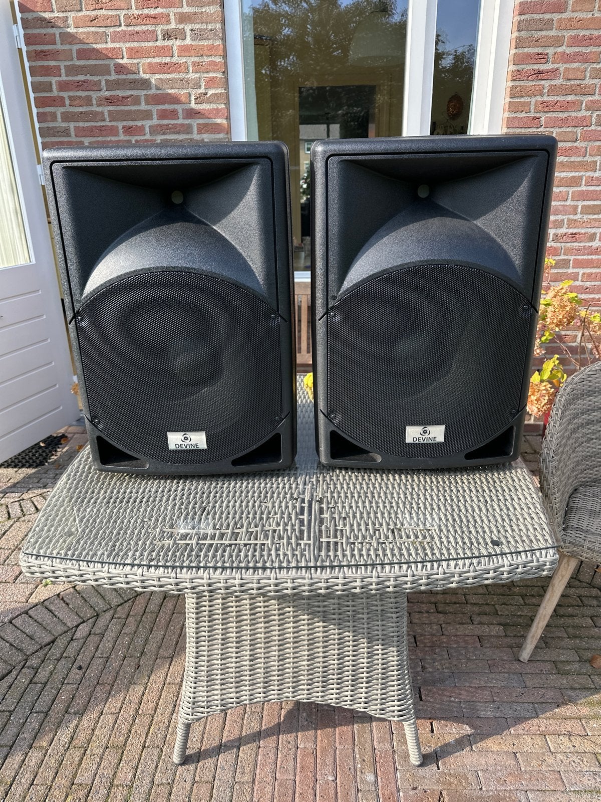 Devine Artis 15A actieve speakerset - Zo goed als nieuw, Party speaker, Zo goed als nieuw, USB-aansluiting, Ophalen