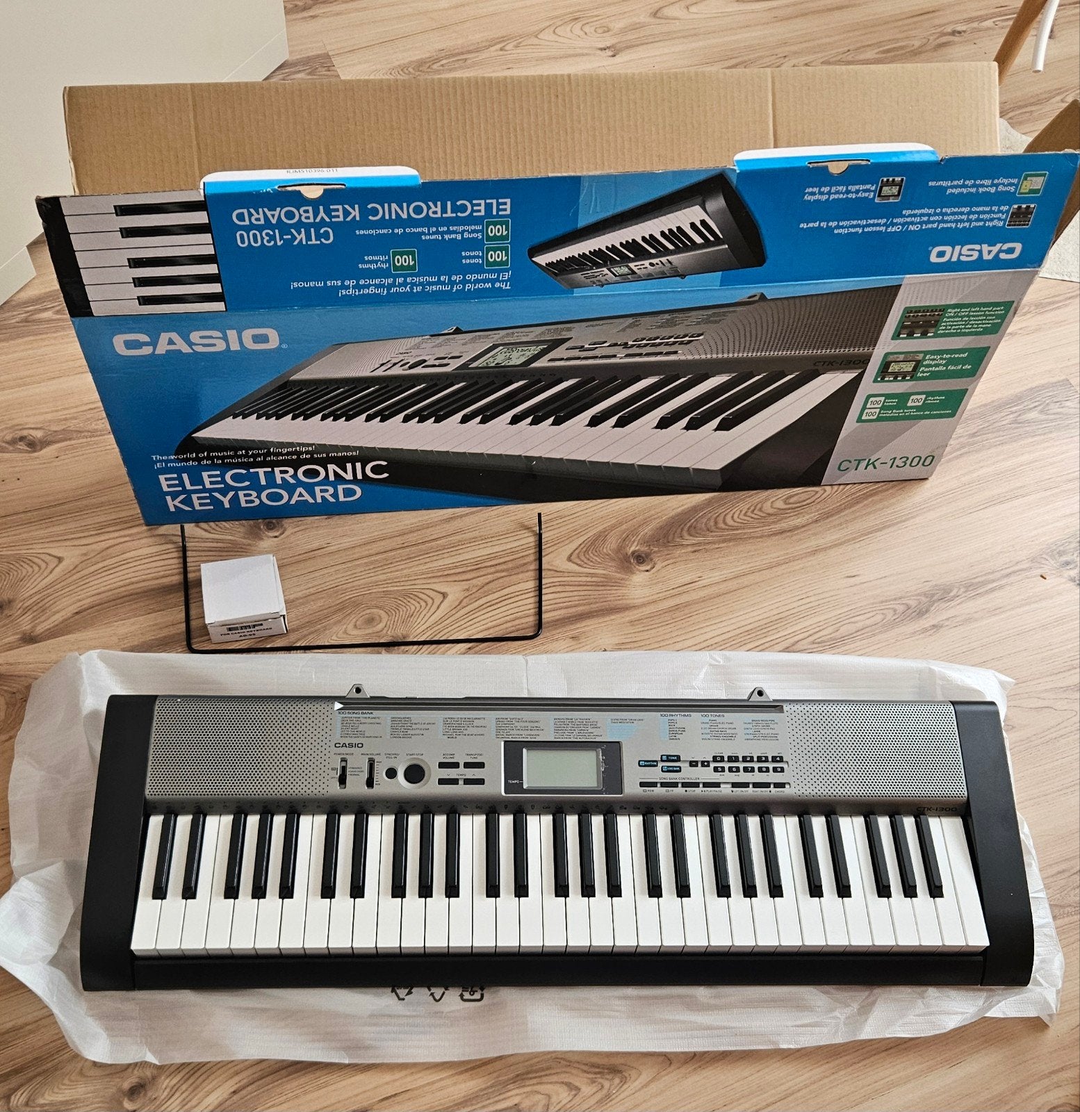 Casio CTK-1300 Keyboard, Casio, Midi-aansluiting, Ophalen of Verzenden, 61 toetsen