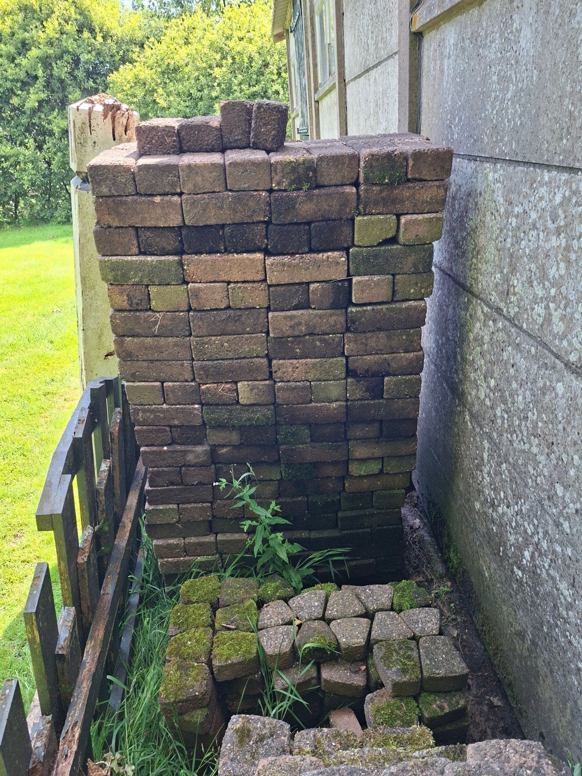 Gebruikte klinkers voor tuin of oprit, Tuin en Terras, Ophalen, Gebruikt, Klinkers, 10 m² of meer
