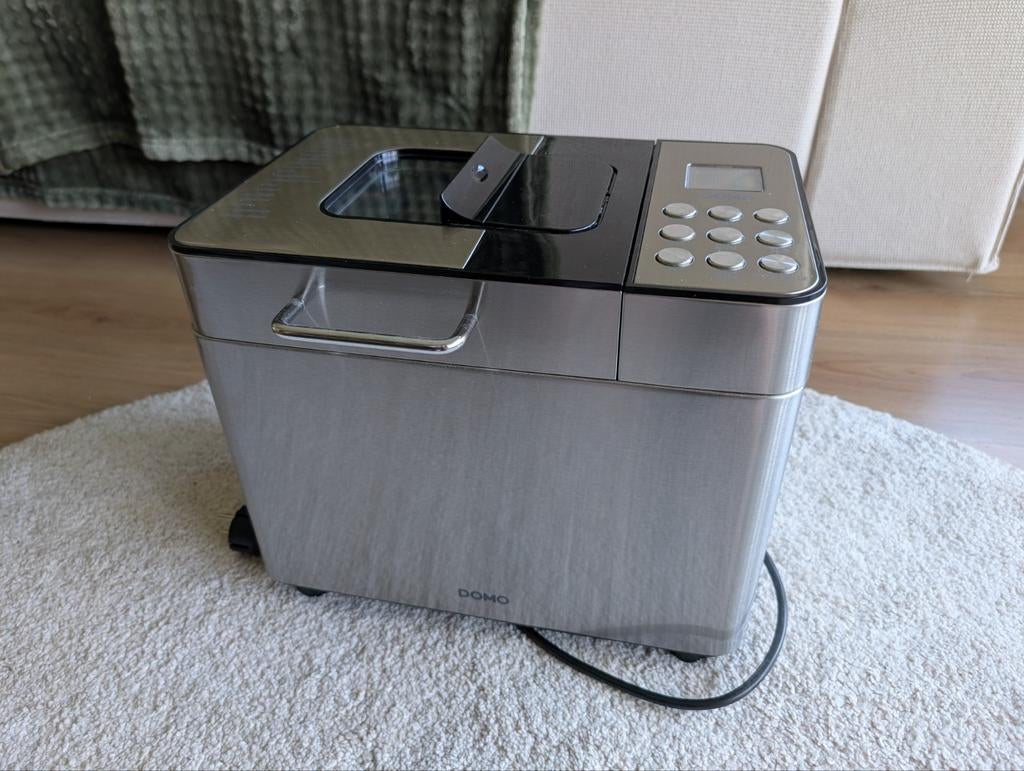 Domo broodbakmachine 1x gebruikt, Witgoed en Apparatuur, Ophalen of Verzenden, Zo goed als nieuw