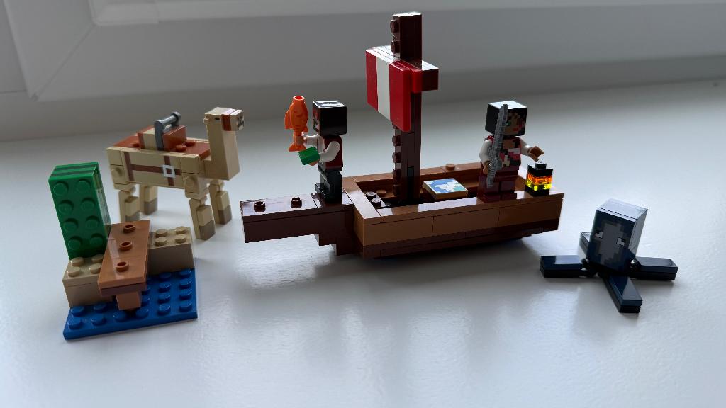 LEGO De piratenschipreis 21259, Minecraft, Lego, Compleet, Ophalen of Verzenden