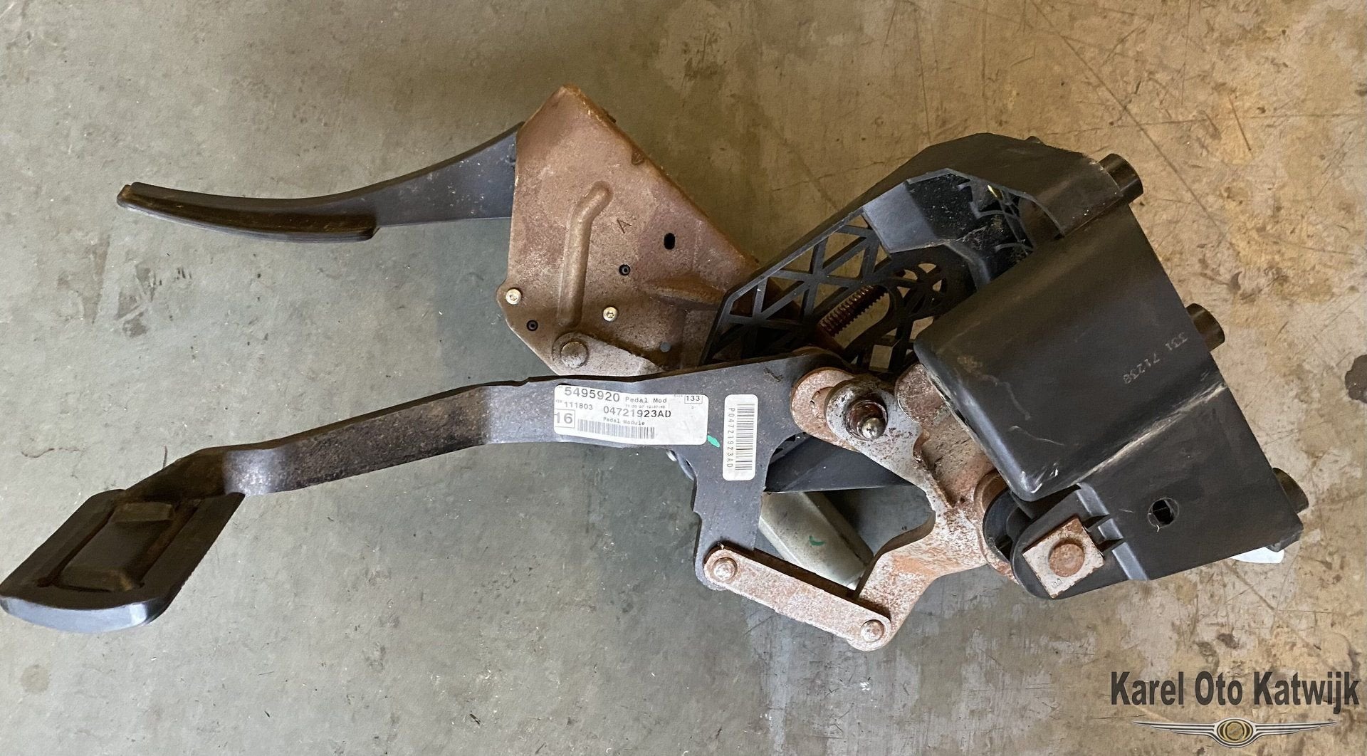 Pedaalunit Chrysler Grand Voyager type 5 2.8 CRD, Gebruikt, -, -, Ophalen of Verzenden