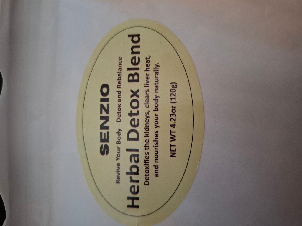 Senzio Herbal Detox Blend (120g)Ongeopende Grootverpakking, Ophalen of Verzenden, Nieuw, Overige typen