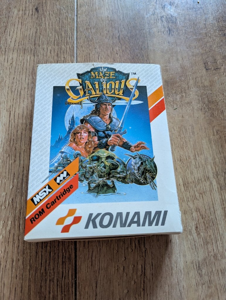 MSX Spel - Konami the Maze of Galious | RC 749, Computers en Software, Ophalen of Verzenden
