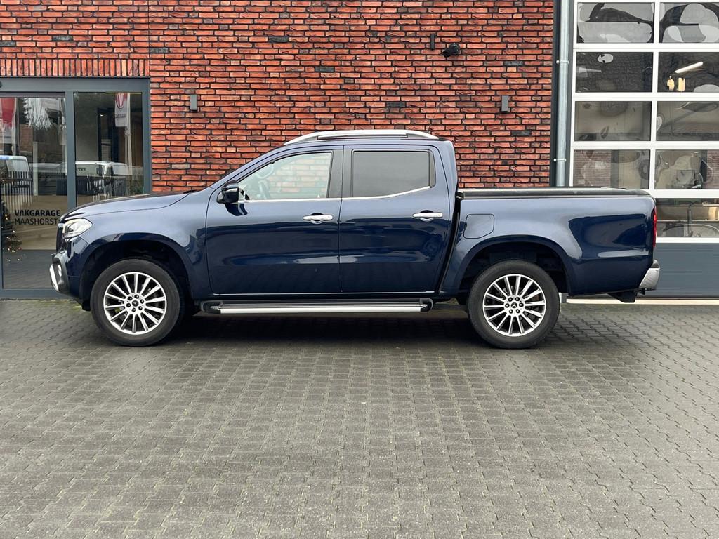 Mercedes-Benz X-klasse 250 d 4-MATIC Progressive BTW 360Ca, Gebruikt, Blauw, Leder, Diesel