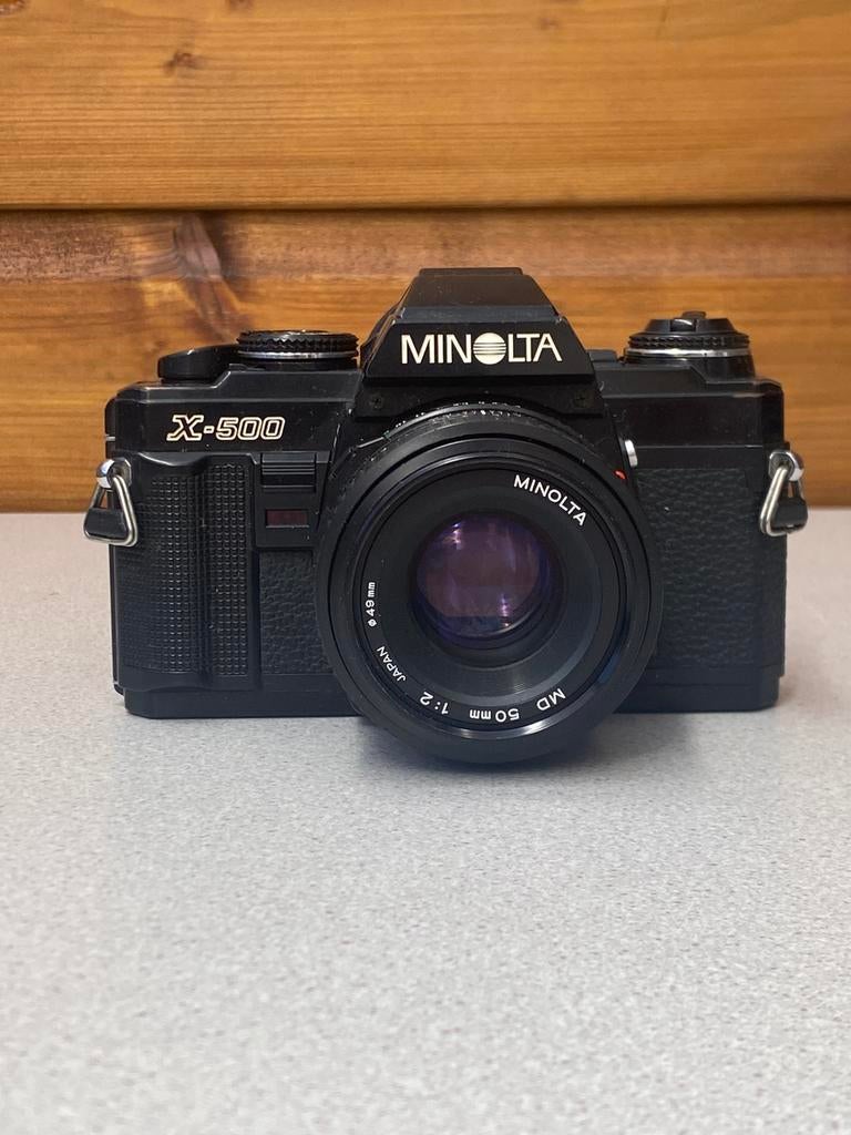 ≥ Minolta X 500 Fotocamera Analoge SLR Te Koop | Marktplaats