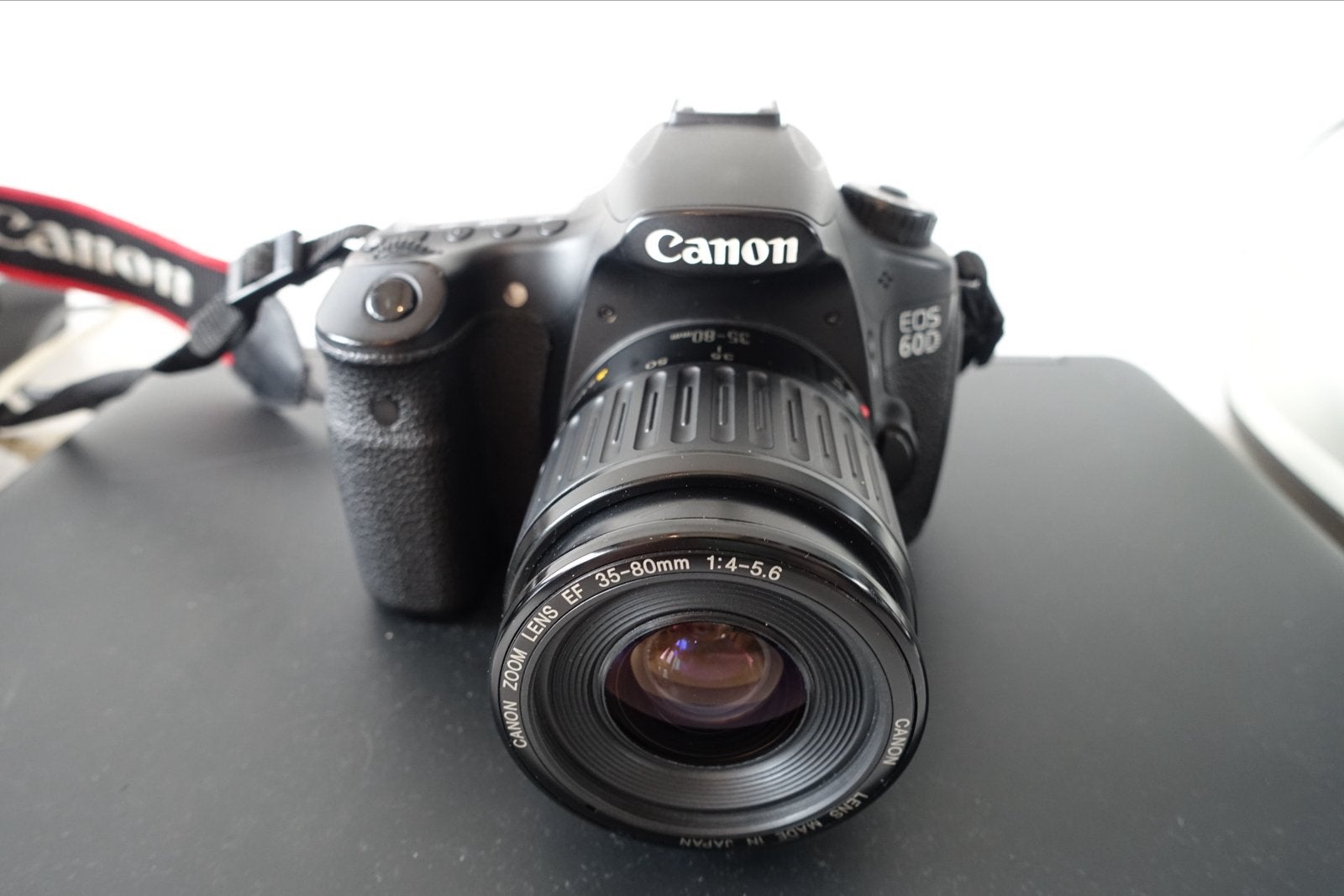 Canon 60D Spiegelreflexcamera met Canon Zoomlens 35-80mm, Audio, Tv en Foto, Fotocamera's Digitaal, Gebruikt, Spiegelreflex, Canon