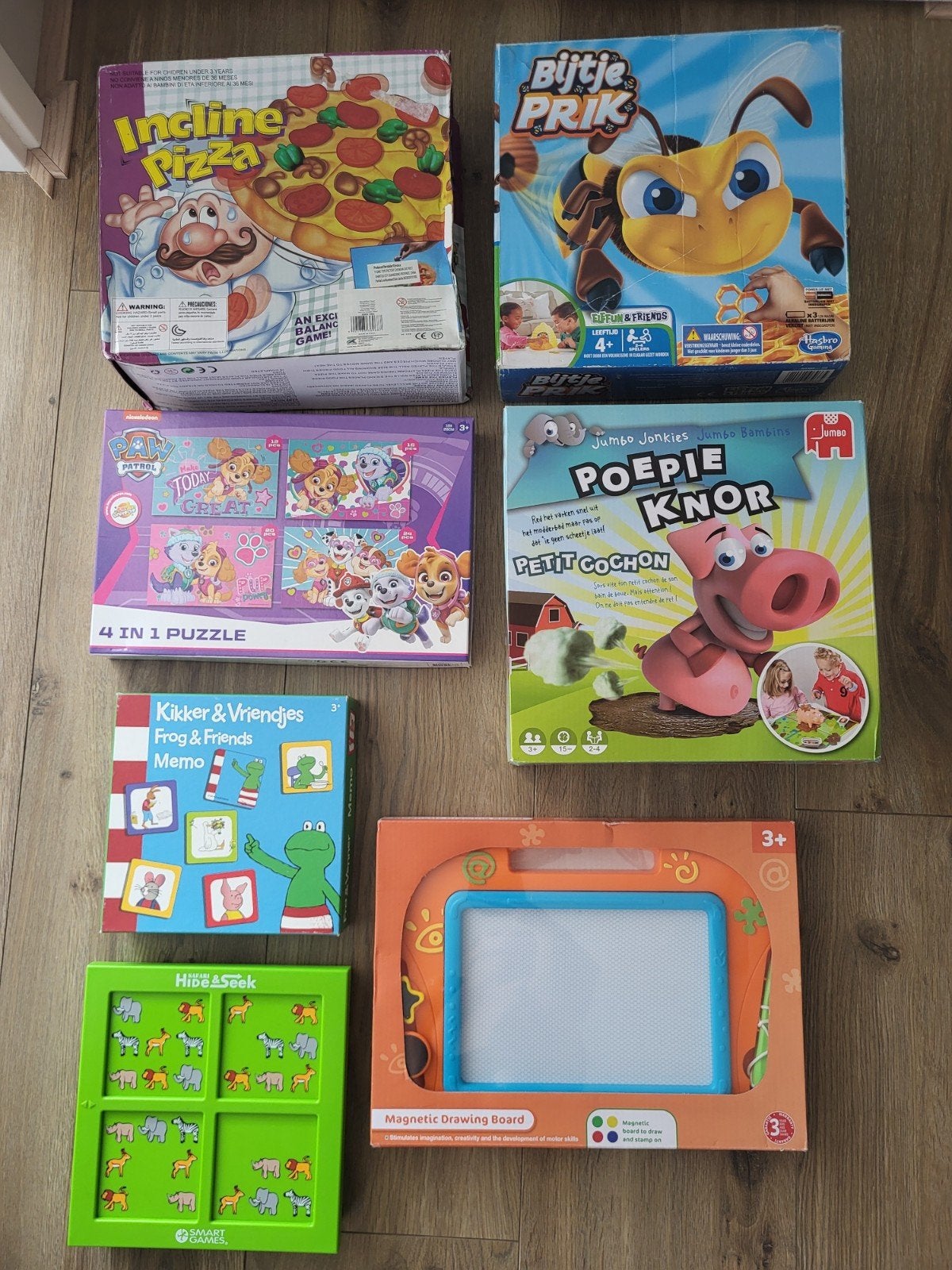 Diverse kinder spelletjes en puzzels, Spelcomputers en Games, Ophalen, Zo goed als nieuw, 3DS
