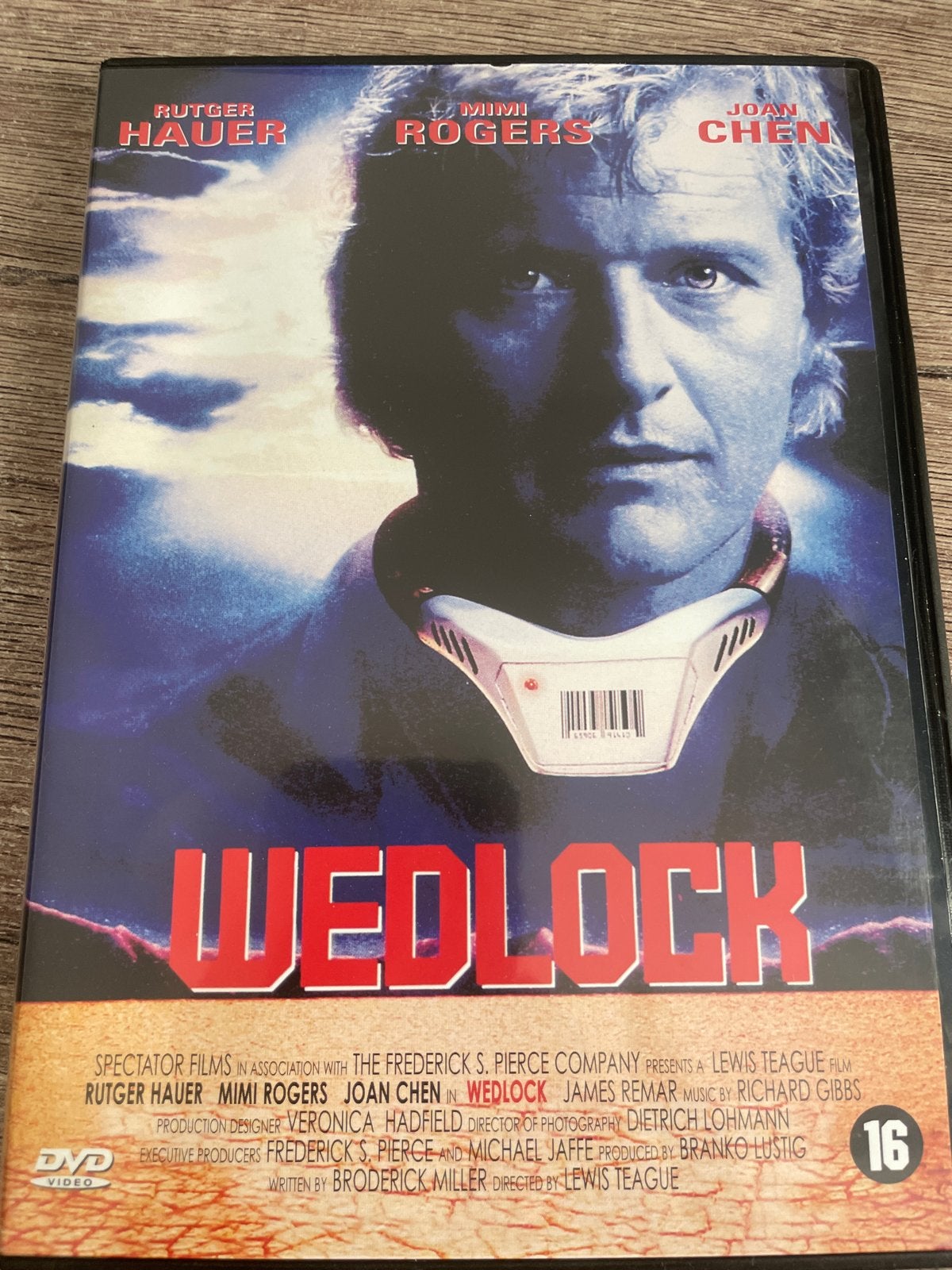 Wedlock DVD - Actiethriller met Rutger Hauer, Engels, Vanaf 16 jaar, Nederlands, Actiethriller