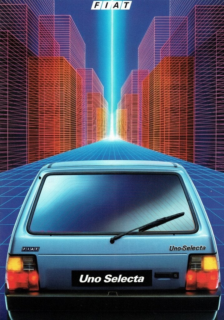 Folder Fiat Uno Selecta (1987), Verzenden, Gelezen, Overige merken