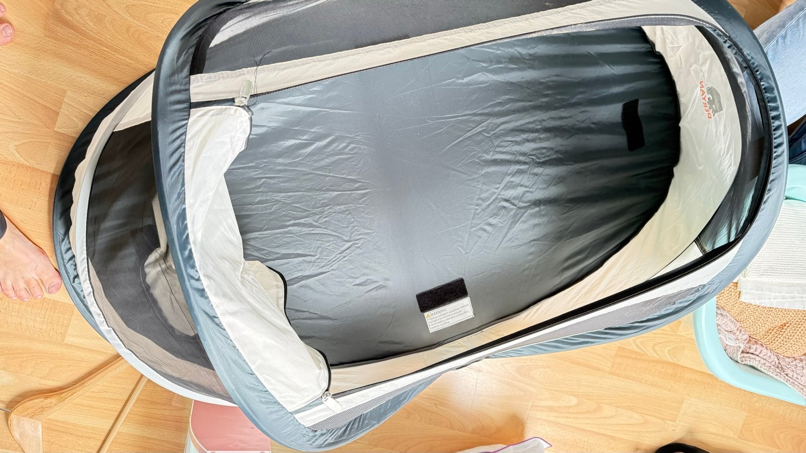 Deryan Peuter Luxe Reisbedje - Ideaal voor onderweg, Kinderen en Baby's, Babywiegjes en Ledikanten, Ophalen of Verzenden, Gebruikt