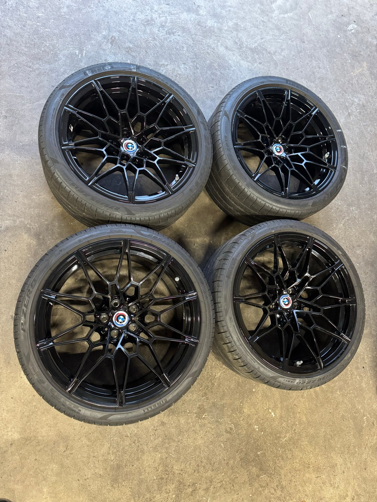 BMW 826M Velgen Set 19/20 inch Zwart G80 M3, Auto-onderdelen, Ophalen, Gebruikt, 285 mm, Banden en Velgen