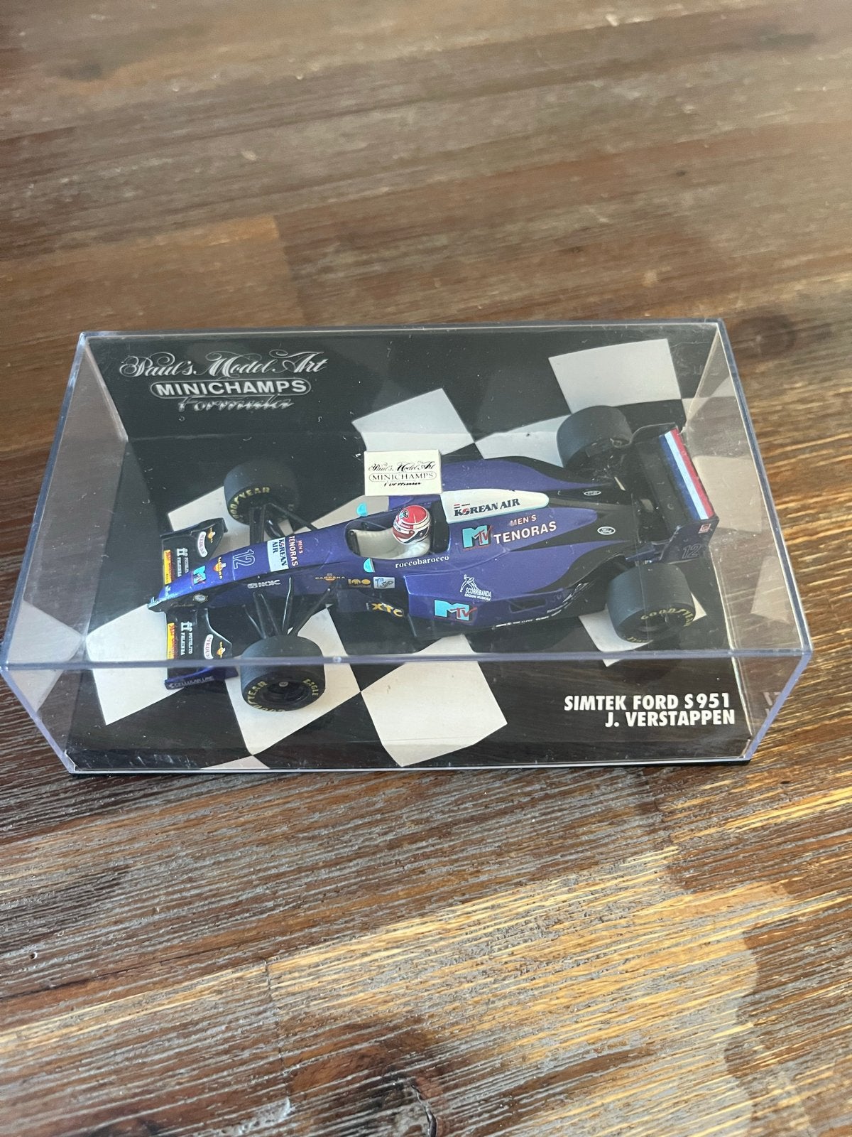 Minichamps Simtek Ford S951 J. Verstappen modelauto, Ophalen of Verzenden, Zo goed als nieuw, Overige typen