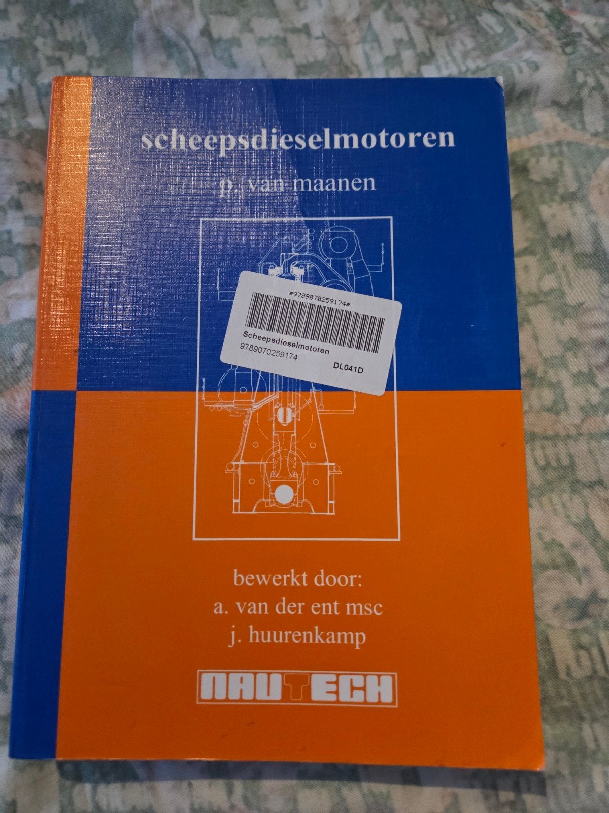 Scheepsdieselmotoren - Leerboek voor zeevaartonderwijs, Boeken, Ophalen, Gelezen, Werktuigbouwkunde, P. van Maanen, A. van der Ent MSc, J. Huurenkamp