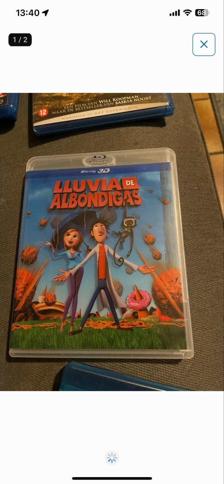 Lluvia de Albóndigas (Cloudy with a Chance of Meatballs) 3D, Engels, Alle leeftijden, Film, Engels