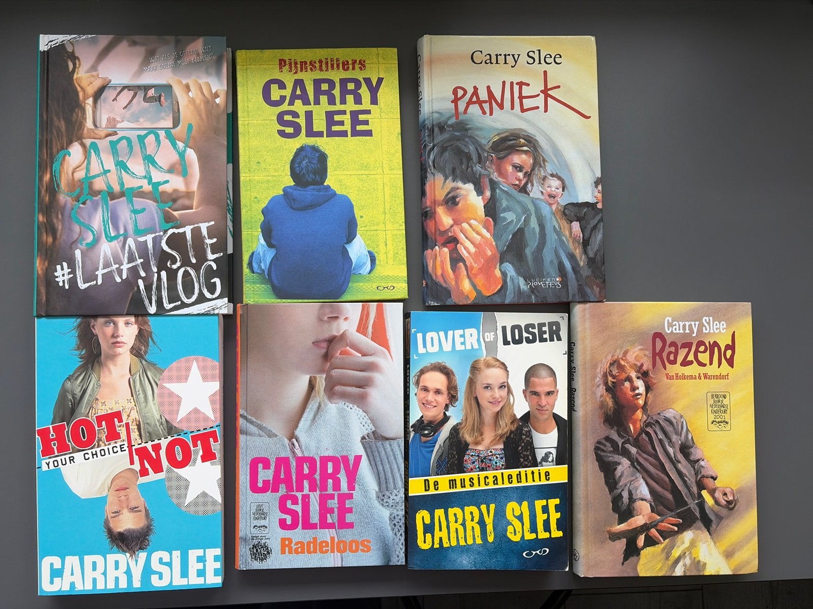 Carry Slee Boeken Collectie - 7 Jeugdboeken, Ophalen of Verzenden, Gelezen, Nederland