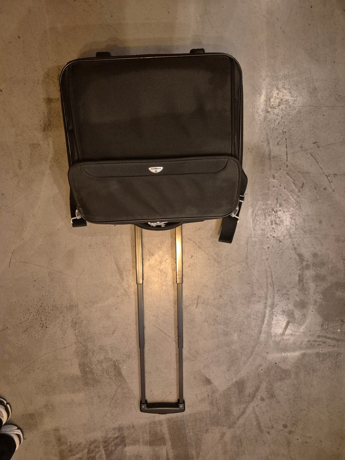 Samsonite reistas met wieltjes en uitschuifbare handgreep, Ophalen, Gebruikt, 50 tot 60 cm, 35 tot 45 cm