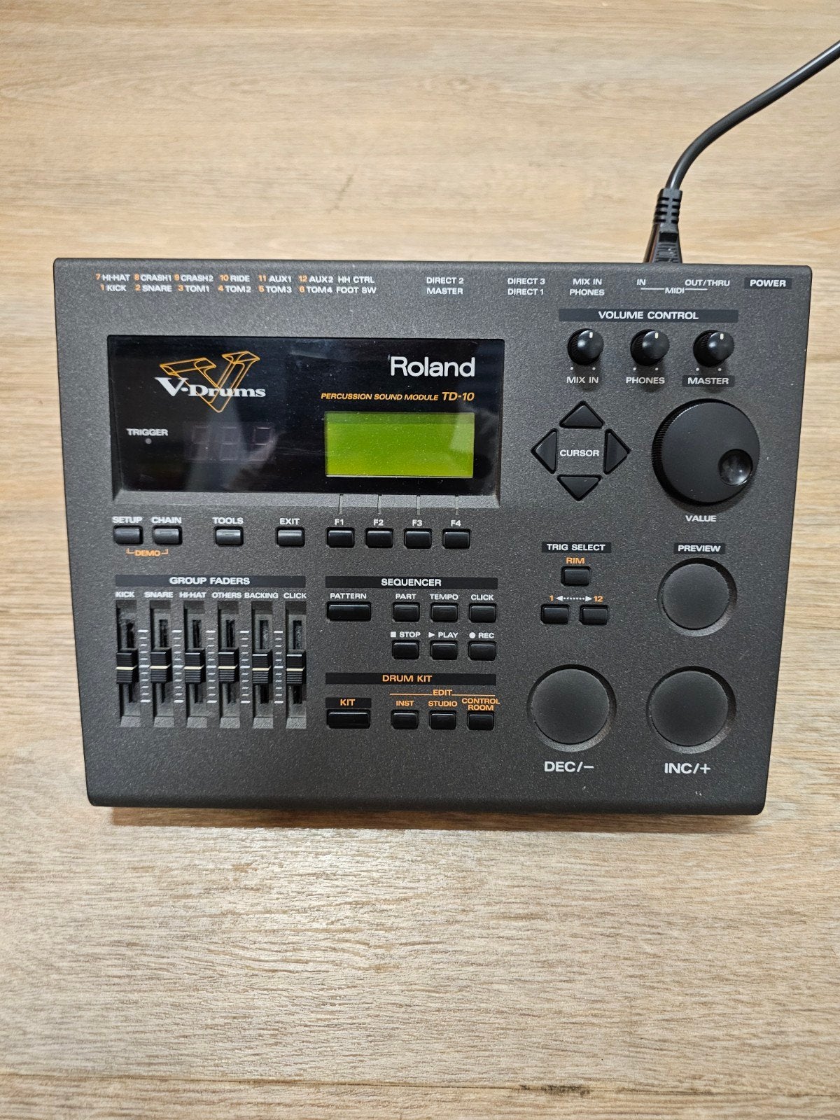 Roland TD-10 V-Drums Percussion Sound Module, Muziek en Instrumenten, Ophalen of Verzenden, Gebruikt, Roland